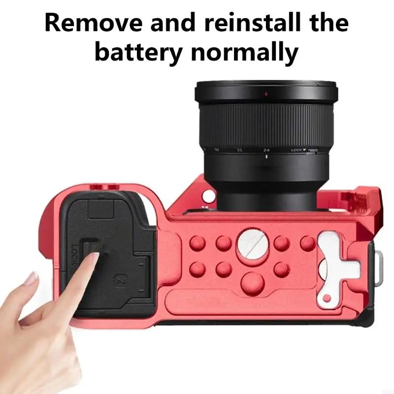 97QA Filmmaking Cage For ZV-E1 Camera Cold Shoe Mount for Microphone and Light Quick Release Secure
97QA Filmmaking Cage For ZV-E1 Camera Cold Shoe Mount for Microphone and Light Quick Release Secure