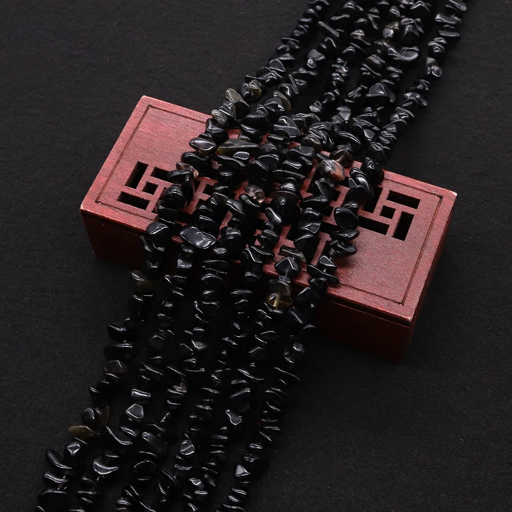 Irregular Natural Black Agate Beads for Needlework Gravel Chip Handmade Beads for DIY Bracelet Necklace Jewelry Making Accessory
Irregular Natural Black Agate Beads for Needlework Gravel Chip Handmade Beads for DIY Bracelet Necklace Jewelry Making Accessory