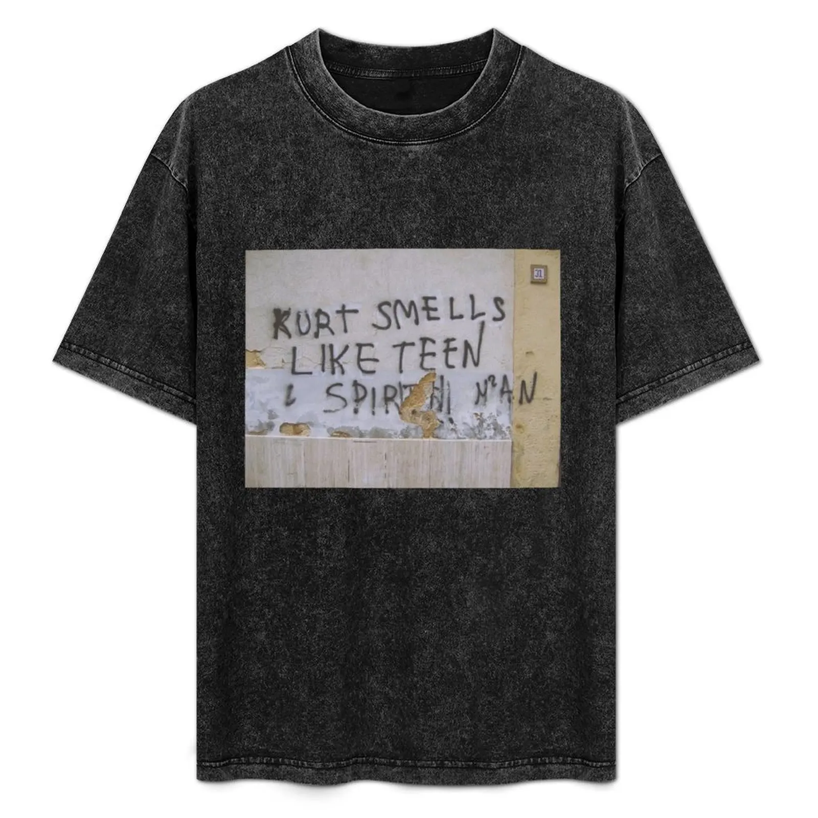 Kurt Smells Like Teen Spirit T-Shirt Soft Cotton Print T-Shirt
Kurt Smells Like Teen Spirit T-Shirt Soft Cotton Print T-Shirt