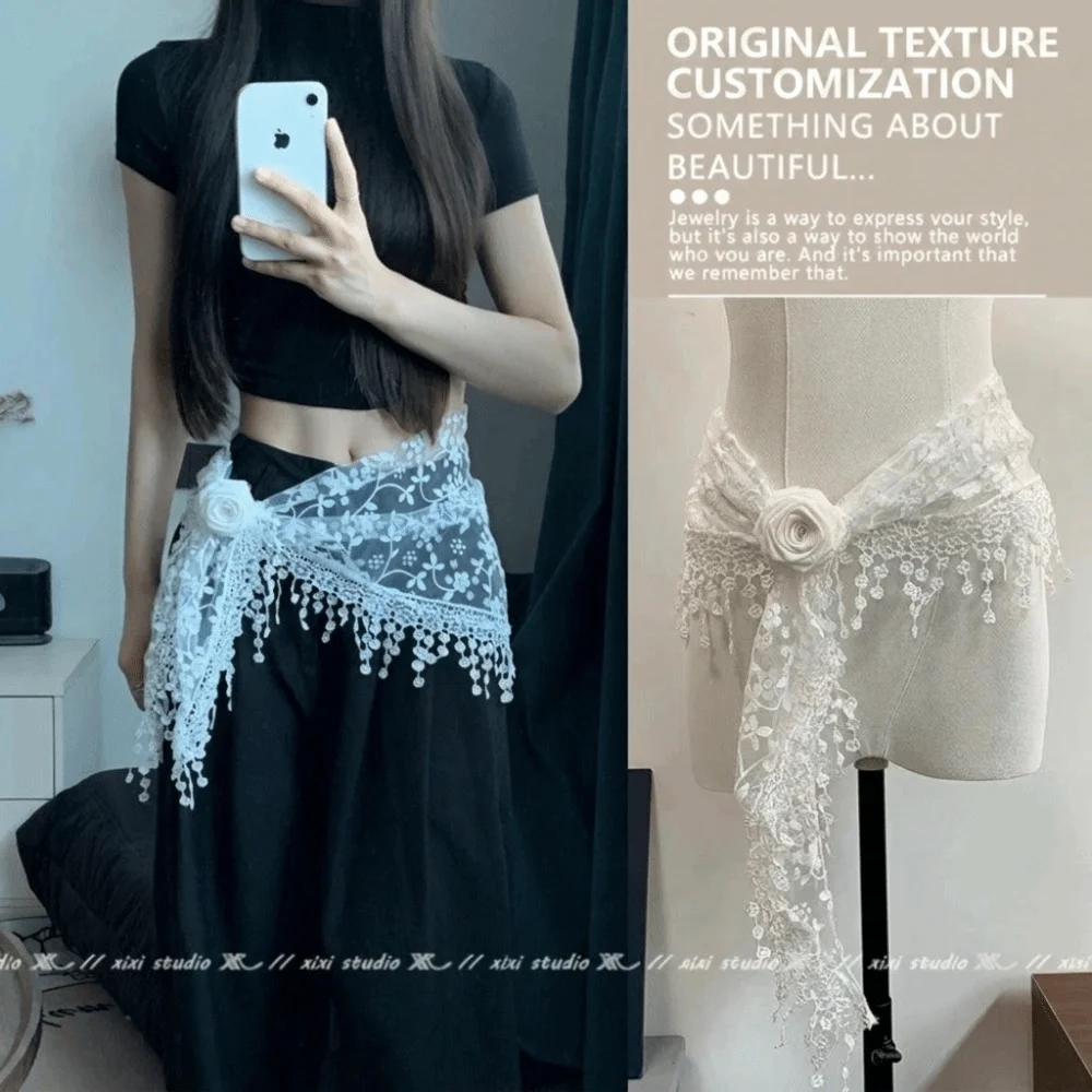 All-match Solid Color Tassel Shawls Hollow-out Embroidered Lace Scarf Lace Bohemian Triangle Scarf Spring Summer
All-match Solid Color Tassel Shawls Hollow-out Embroidered Lace Scarf Lace Bohemian Triangle Scarf Spring Summer