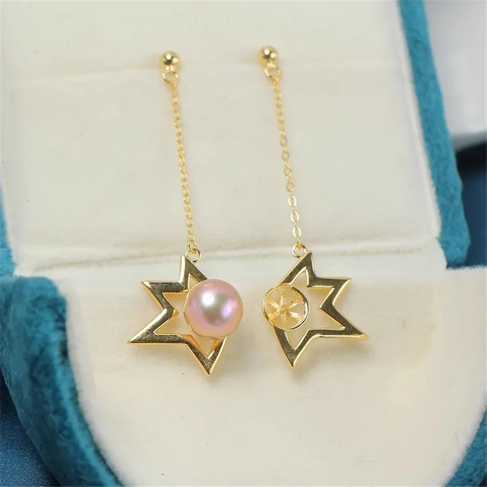 S925 Sterling Silver Pearl Earring Settings DIY Jewelry Making Supplies Blank Earring Posts for Handcrafted Accessories No Pearl
S925 Sterling Silver Pearl Earring Settings DIY Jewelry Making Supplies Blank Earring Posts for Handcrafted Accessories No Pearl