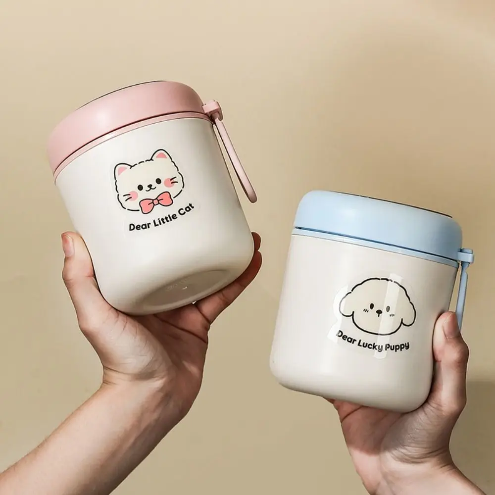 Portable Stainless Steel Thermal Breakfast Cup with Spoon Portable Sealed Lunch Box Leak-Proof 530ml Vacuum Soup Cup Camping 
Portable Stainless Steel Thermal Breakfast Cup with Spoon Portable Sealed Lunch Box Leak-Proof 530ml Vacuum Soup Cup Camping