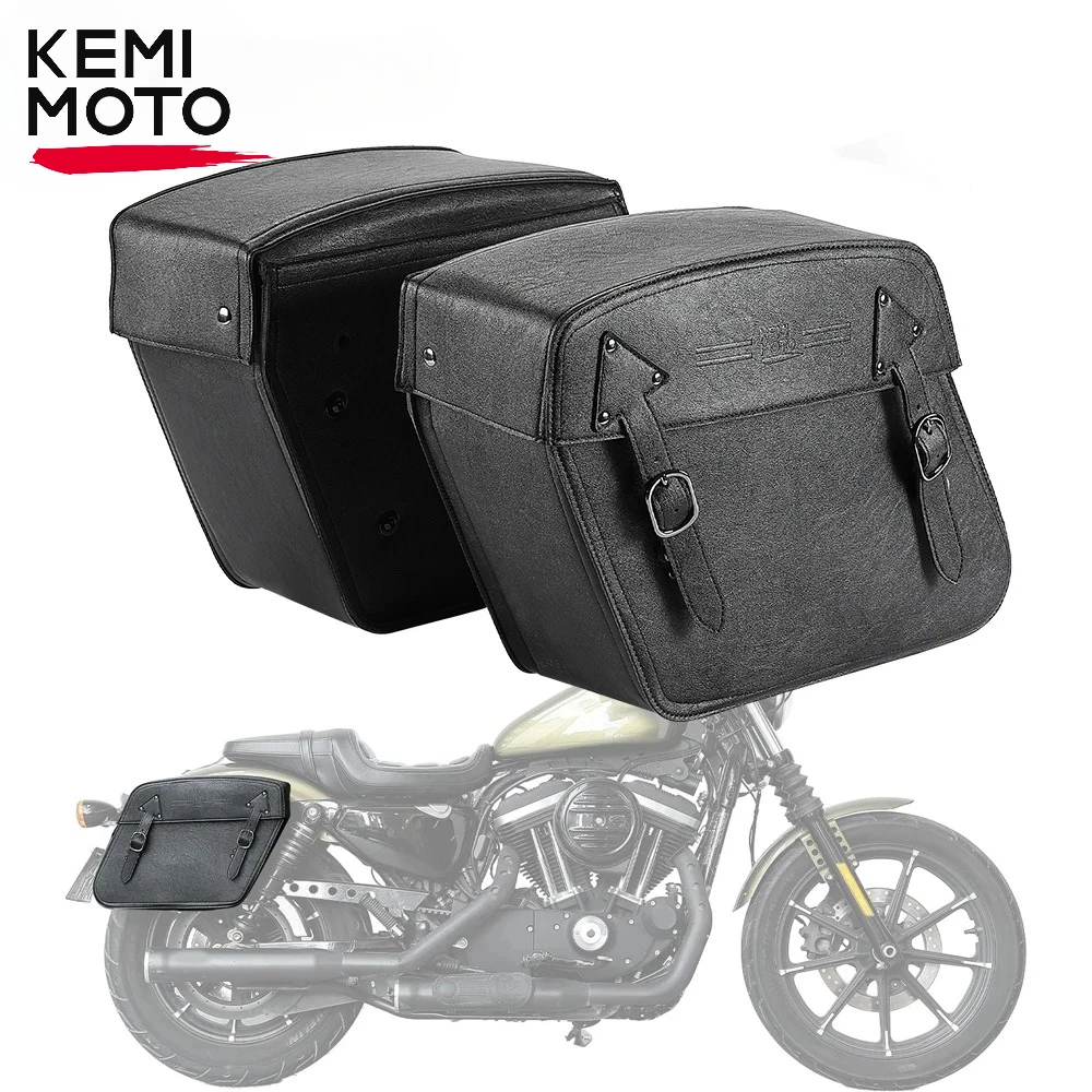 Motorcycle Saddlebags 32L Leather Side Bags Luggage Storage for Sportster XL883 XL883R XL883L XL883C XLH883DLX XLH883HUG Models
Motorcycle Saddlebags 32L Leather Side Bags Luggage Storage for Sportster XL883 XL883R XL883L XL883C XLH883DLX XLH883HUG Models