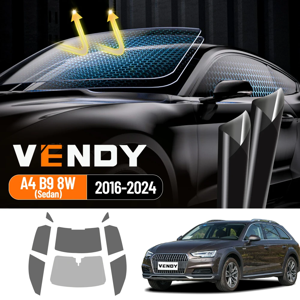 For Audi A4 B9 8W 2016-2024 Sedan Pre-Cut Easy Install Car Window Tint Film Kit Solar Tinted Film Privacy,Heat & UV Protection
For Audi A4 B9 8W 2016-2024 Sedan Pre-Cut Easy Install Car Window Tint Film Kit Solar Tinted Film Privacy,Heat & UV Protection