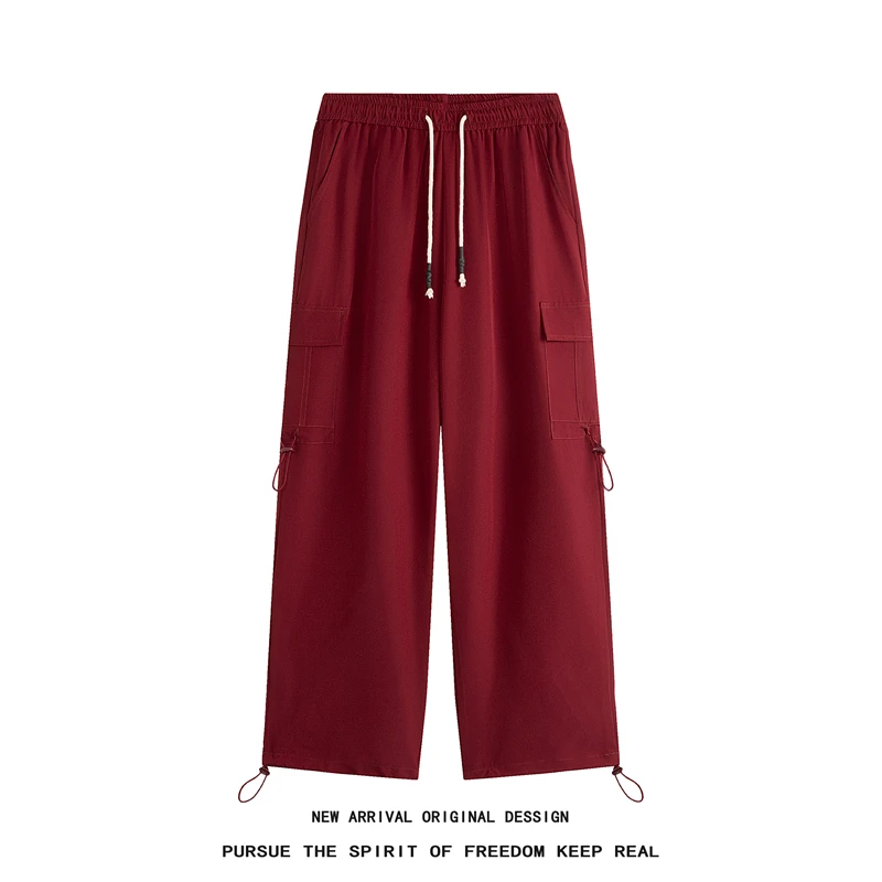 Hip Hop Men's Loose Fit Paratrooper Pants Drawstring Elasticated Work Pants Lightweight Quick-drying Sport Climbing Trousers
Hip Hop Men's Loose Fit Paratrooper Pants Drawstring Elasticated Work Pants Lightweight Quick-drying Sport Climbing Trousers