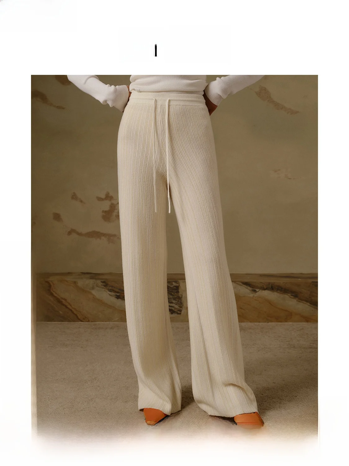 Warm Velvet Knitted Wide Leg Pants Women's Winter Fashion Asymmetrical Wool Blend Comfortable Fit Long Trousers
Warm Velvet Knitted Wide Leg Pants Women's Winter Fashion Asymmetrical Wool Blend Comfortable Fit Long Trousers