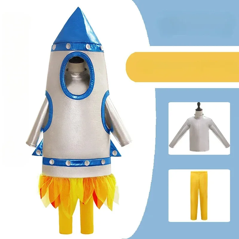 Cosplay Kids Performance Dance Kindergarten Space-themed Costume for Boys and Girls Gender-Neutral Rocket
Cosplay Kids Performance Dance Kindergarten Space-themed Costume for Boys and Girls Gender-Neutral Rocket