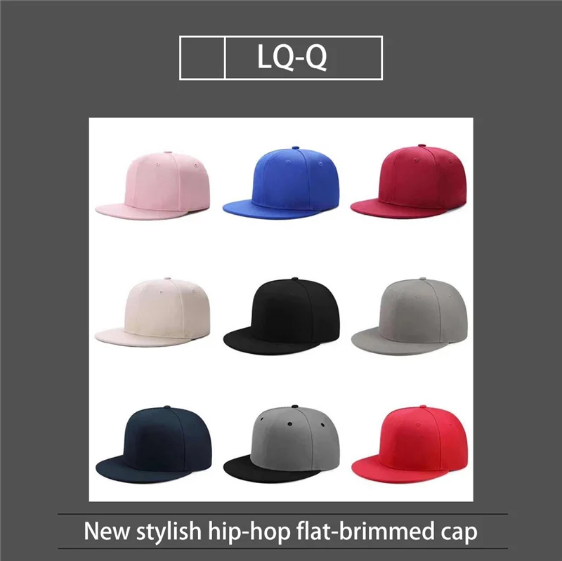 BrandNew Men Fashion Baseball Cap Men's Cool Hip Hop Hat Adult Flat Flat Solid Color Personality Rebound Men Cap Ladies Gora
BrandNew Men Fashion Baseball Cap Men's Cool Hip Hop Hat Adult Flat Flat Solid Color Personality Rebound Men Cap Ladies Gora