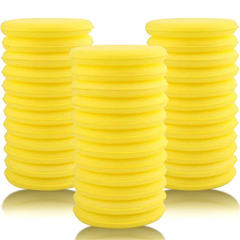12,24Pcs Car Foam Sponge Wax Applicator Pad Dust Remove Auto Care Polishing Pad Car Washing Soft Sponge Car Cleaning Tools
12,24Pcs Car Foam Sponge Wax Applicator Pad Dust Remove Auto Care Polishing Pad Car Washing Soft Sponge Car Cleaning Tools