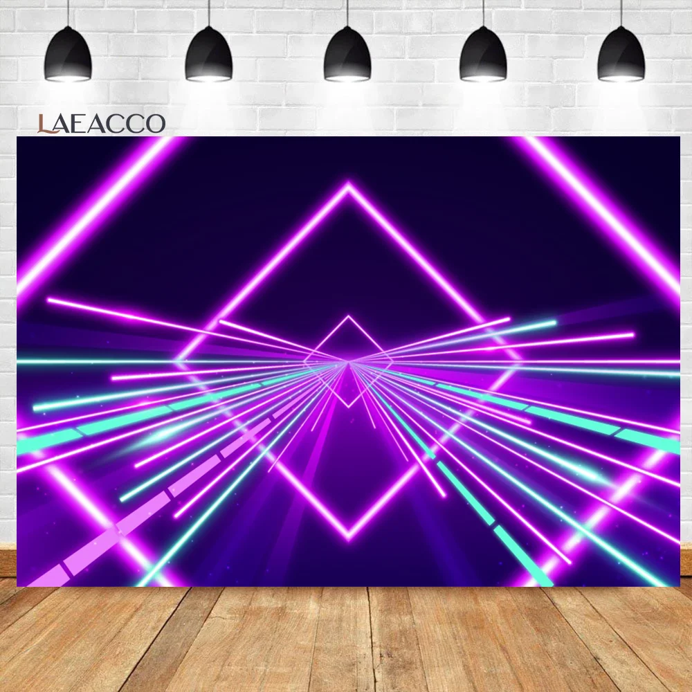 Laeacco Neon Disco Party Stage Decor Backdrop Colorful Laser Ray Splatter Lights Tunnel Adults Portrait Photography Background
Laeacco Neon Disco Party Stage Decor Backdrop Colorful Laser Ray Splatter Lights Tunnel Adults Portrait Photography Background
