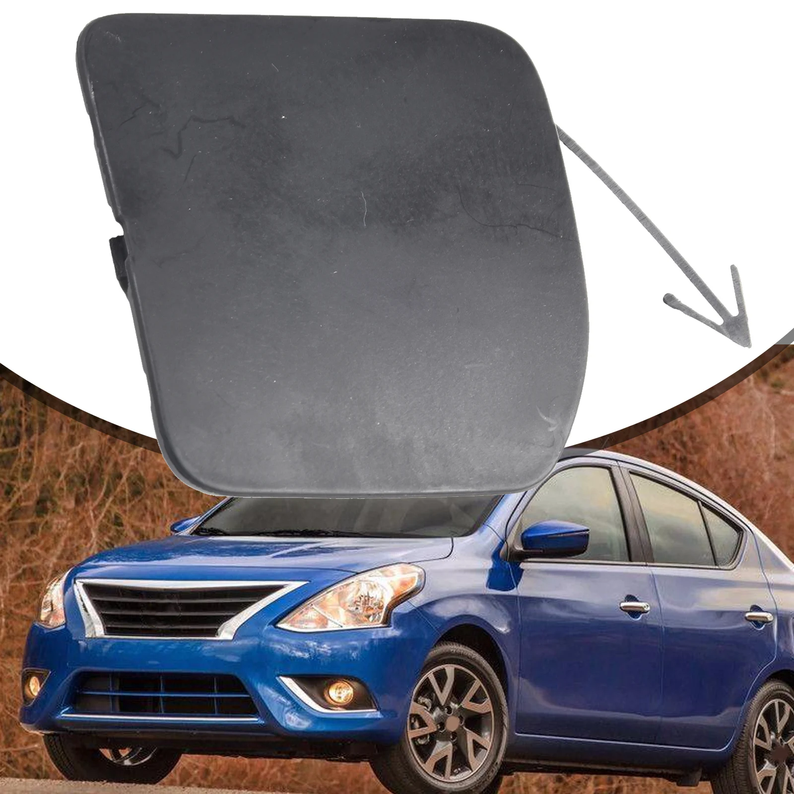 1pcs Front Bumper Tow Hook Cover Cap Black ABS Replacement Parts 622A0-6W80H For Nissan For Versa Sedan 2015 2016 2017 2018 2019
1pcs Front Bumper Tow Hook Cover Cap Black ABS Replacement Parts 622A0-6W80H For Nissan For Versa Sedan 2015 2016 2017 2018 2019