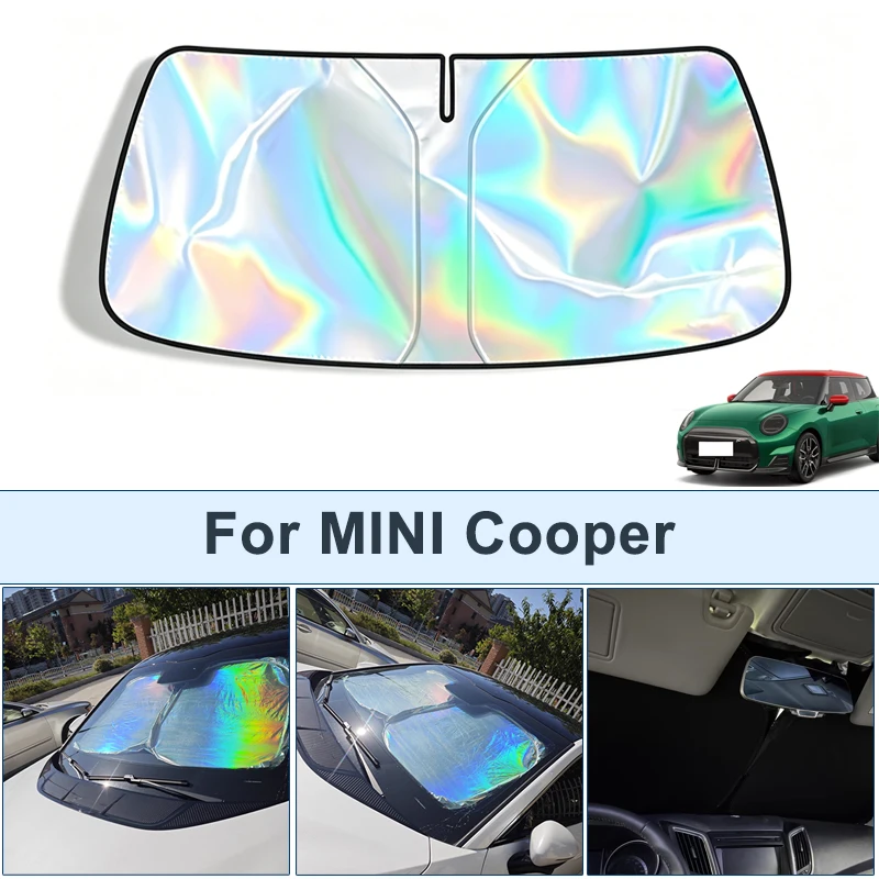 Foldable Front Windshield Sun Shade For MINI Cooper UV Reflective Sun Protection Cover Car Interior Accessories
Foldable Front Windshield Sun Shade For MINI Cooper UV Reflective Sun Protection Cover Car Interior Accessories