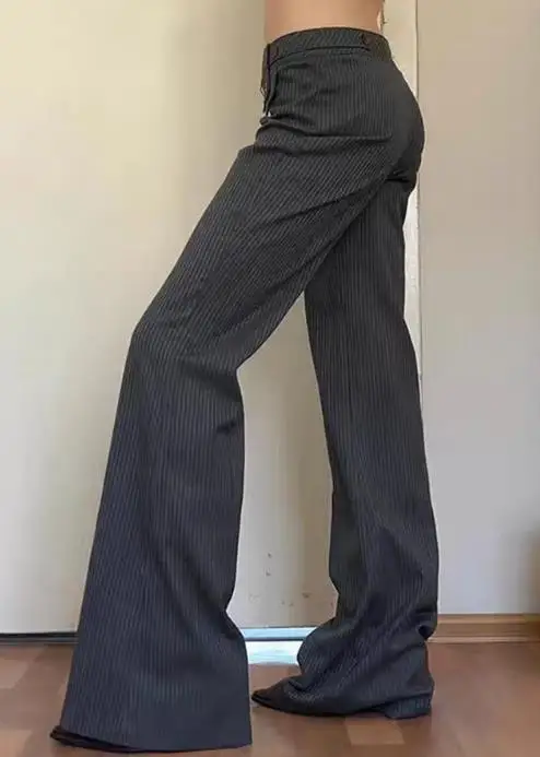 Women's Pants 2025 Spring Autumn New Fashion Stripe Casual and Minimalist Waist Cinched Versatile Daily Straight Leg Pants
Women's Pants 2025 Spring Autumn New Fashion Stripe Casual and Minimalist Waist Cinched Versatile Daily Straight Leg Pants