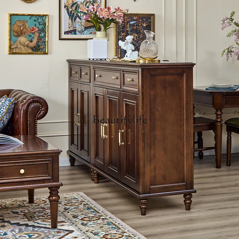 Pure solid wood partition cabinet American furniture porch cabinet combination multi-purpose
Pure solid wood partition cabinet American furniture porch cabinet combination multi-purpose