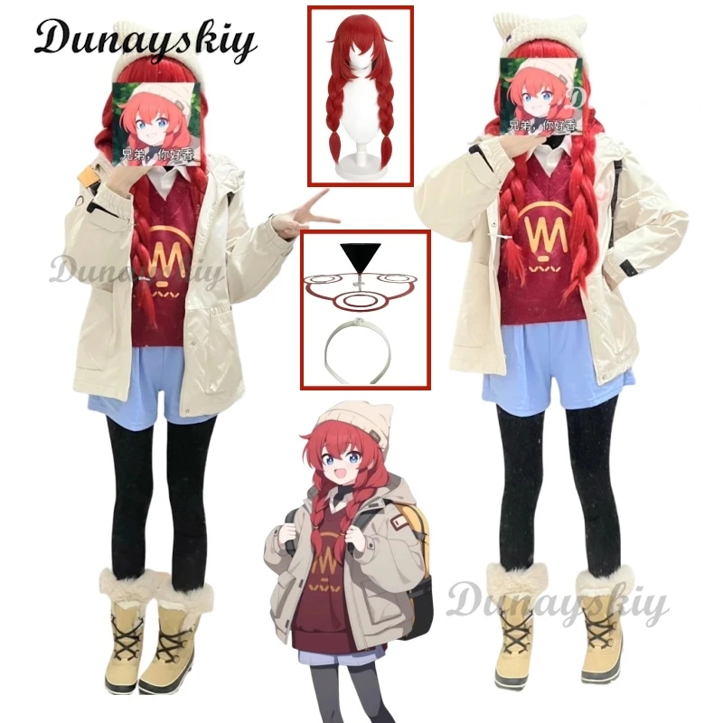 Game Blue Archive Konuri Maki Cosplay Costume Wig Halo Cosplay Suit Halloween Party Uniforms Anime Clothing Customized
Game Blue Archive Konuri Maki Cosplay Costume Wig Halo Cosplay Suit Halloween Party Uniforms Anime Clothing Customized