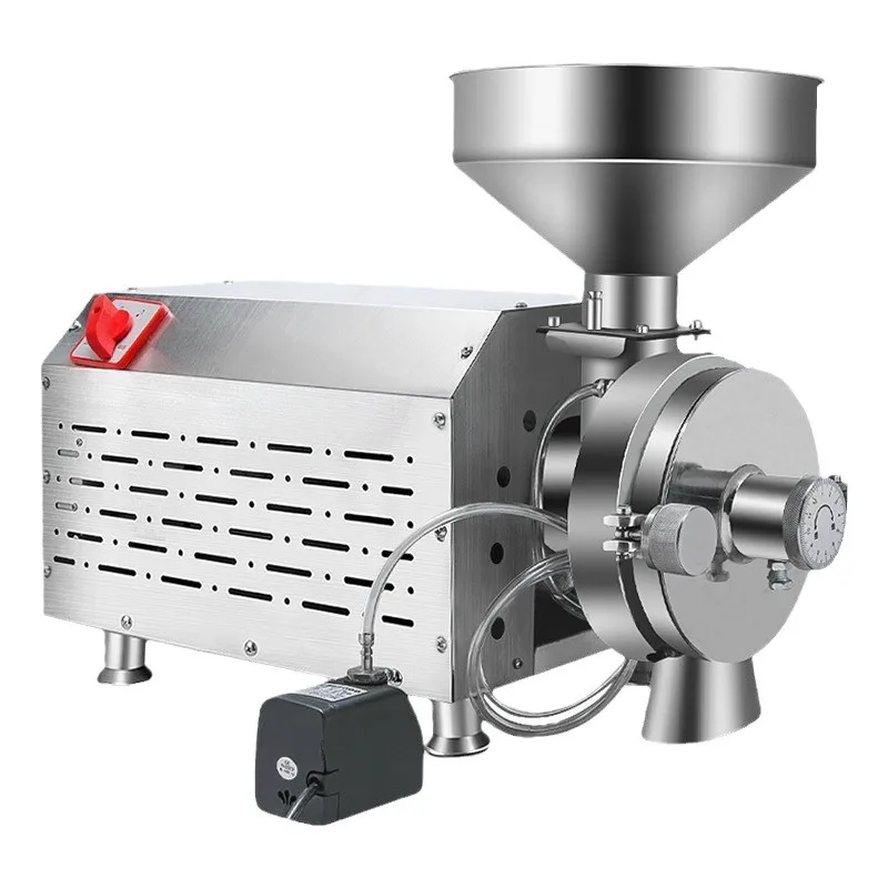 Water-cooled flowing water type grain mill Commercial dry grinding 3700W household ultra-fine grinder grinder
Water-cooled flowing water type grain mill Commercial dry grinding 3700W household ultra-fine grinder grinder