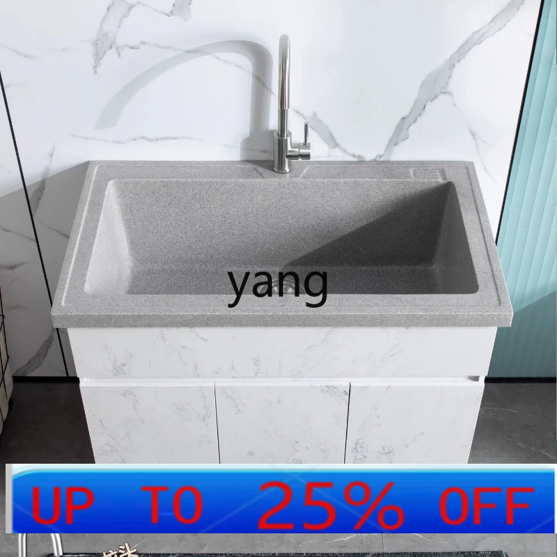 LMM Large Sink Quartz Stone Laundry Basin Integrated Artificial Stone Laundry Cabinet Balcony
LMM Large Sink Quartz Stone Laundry Basin Integrated Artificial Stone Laundry Cabinet Balcony