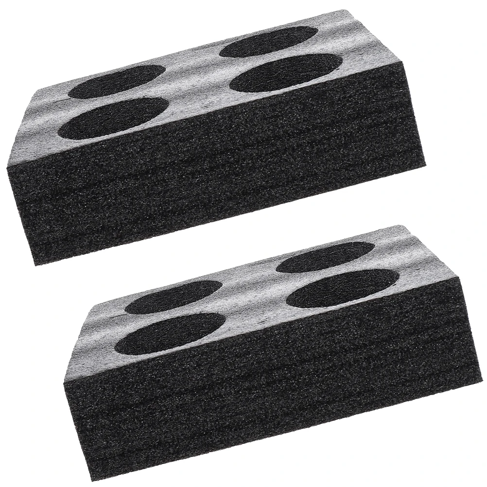 2 pcs Black 4-Grid Foam Cup Holders for Coffee Milk Tea Drinks Tray Material Multiple Holes Kitchen Bar Accessories
2 pcs Black 4-Grid Foam Cup Holders for Coffee Milk Tea Drinks Tray Material Multiple Holes Kitchen Bar Accessories