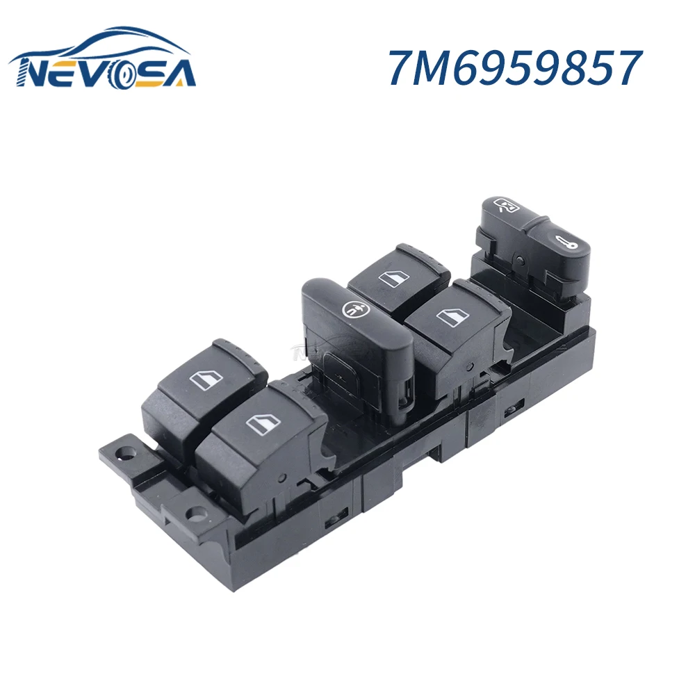 NEVOSA Кнопка переключения стеклоподъемника автомобиля для Volkswagen VW, Seat Alhambra, Ford Galaxy, 7M6959857
NEVOSA Кнопка переключения стеклоподъемника автомобиля для Volkswagen VW, Seat Alhambra, Ford Galaxy, 7M6959857