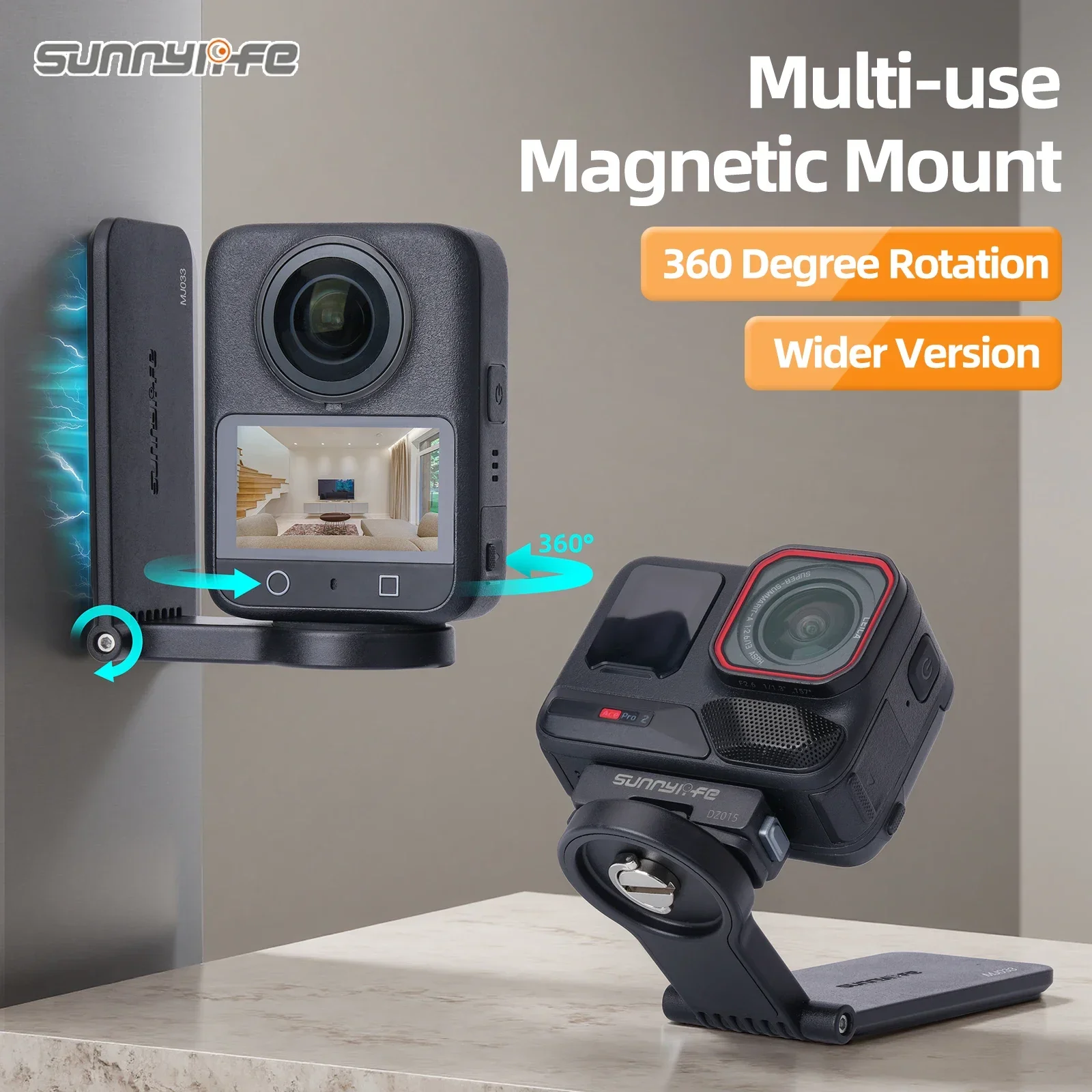 Universal Magnetic Bracket Quick-reslease Adapter For DJI Osmo Nano/360/For Insta360 Go Ultra/Action5Pro Handle Desktop Bas
Universal Magnetic Bracket Quick-reslease Adapter For DJI Osmo Nano/360/For Insta360 Go Ultra/Action5Pro Handle Desktop Bas