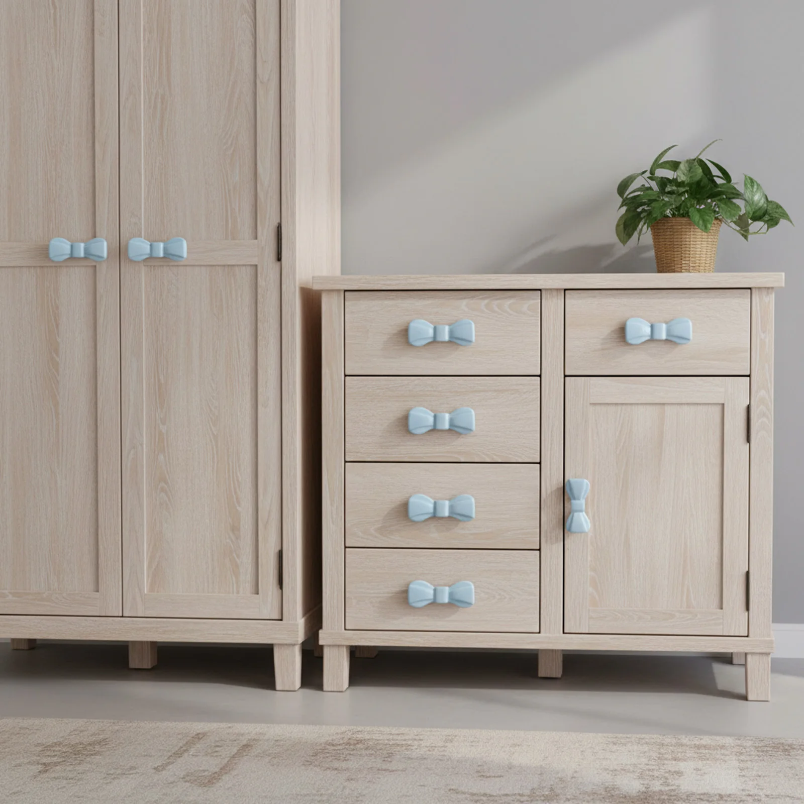 Bowknot Ceramic Drawer Handles 96mm Hole Spacing Colorful Kids Furniture Pulls for Wardrobe Dresser Desk Decor
Bowknot Ceramic Drawer Handles 96mm Hole Spacing Colorful Kids Furniture Pulls for Wardrobe Dresser Desk Decor