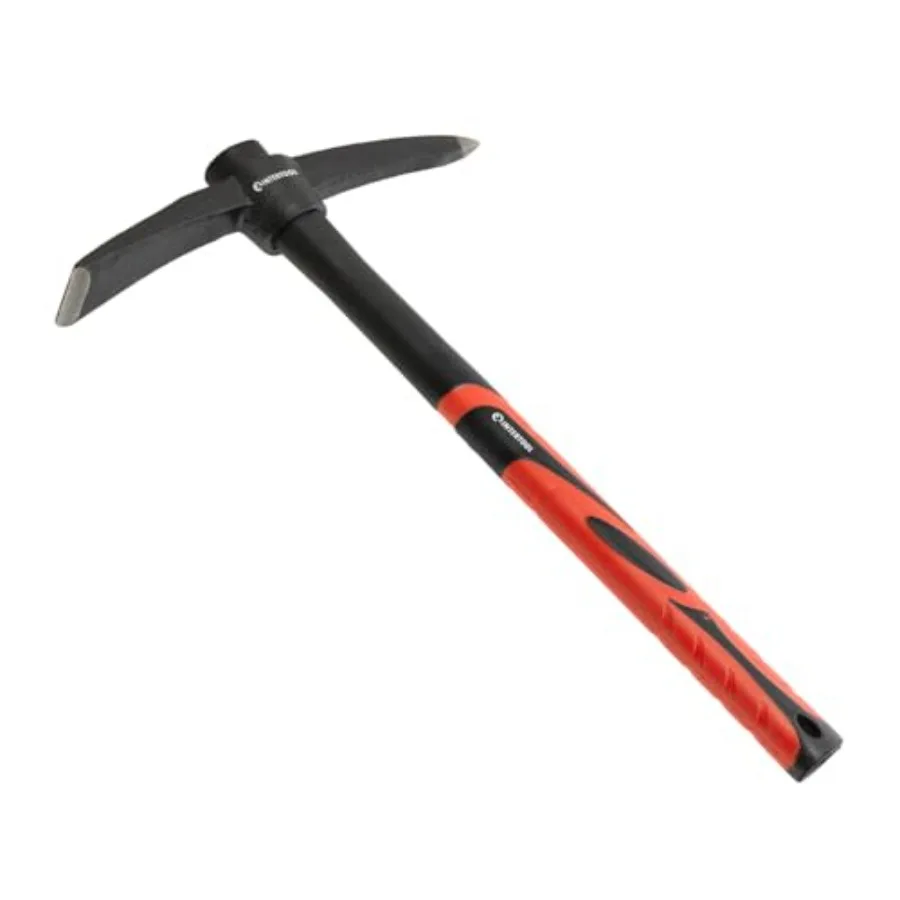 INTERTOOL Hand Pick Axe -15-Inch Forged Steel Weeding Mattock Adze Hoe 1.5 lb with Anti-Slip Fiberglass Handle - Heavy-Duty Gar
INTERTOOL Hand Pick Axe -15-Inch Forged Steel Weeding Mattock Adze Hoe 1.5 lb with Anti-Slip Fiberglass Handle - Heavy-Duty Gar