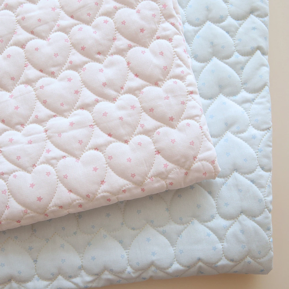 Thickened Pure Cotton Star Pattern Children's Vest Jacket Coat Fabric Quilted Cotton Interlining Material for DIY Handcraft
Thickened Pure Cotton Star Pattern Children's Vest Jacket Coat Fabric Quilted Cotton Interlining Material for DIY Handcraft