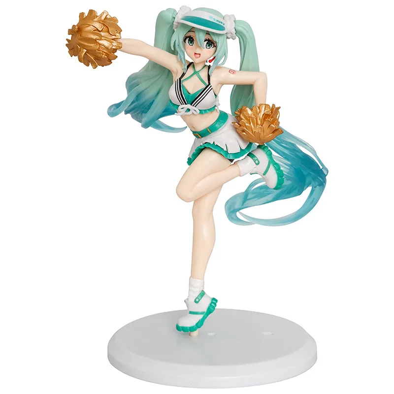 Hatsune Miku Anime Figure Cheerleader Action Figures Kawaii Girl Figurine PVC Collection Model Toys
Hatsune Miku Anime Figure Cheerleader Action Figures Kawaii Girl Figurine PVC Collection Model Toys