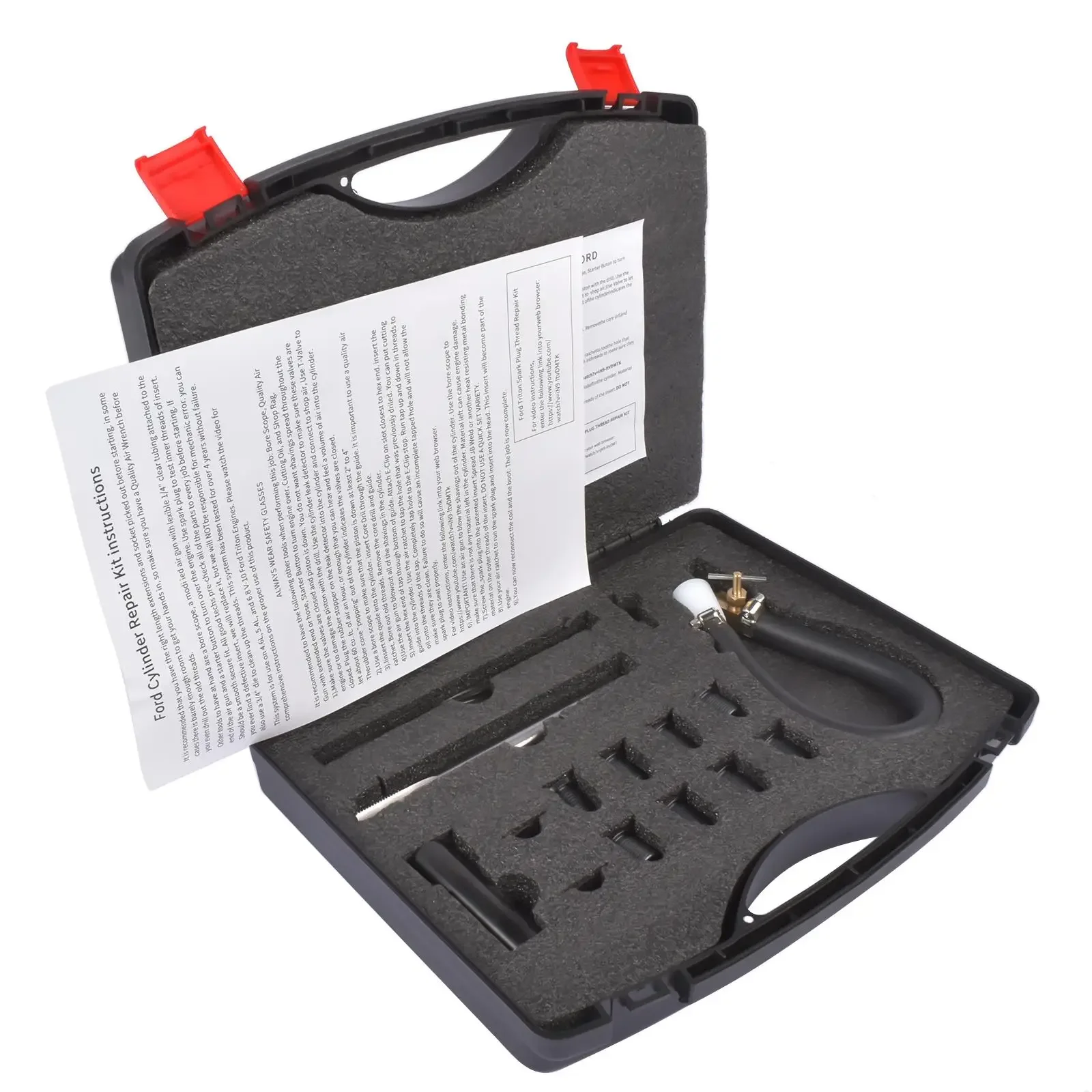 AP03 НОВЫЙ набор инструментов с двумя клапанами для Ford Triton 1996-2003 389-100 со вставками 8*M14-1,25
AP03 НОВЫЙ набор инструментов с двумя клапанами для Ford Triton 1996-2003 389-100 со вставками 8*M14-1,25