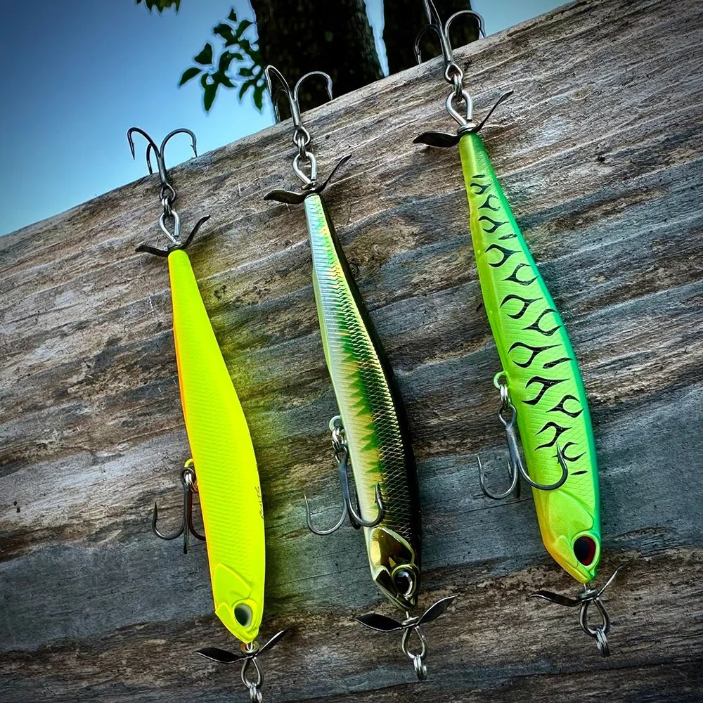 Spy Bait Saltwater Fishing Lure Artificial Pesca 9cm 9g/10cm 11.5g Bass Pike Sinking Pencil Lures With Propellers Spinbait
Spy Bait Saltwater Fishing Lure Artificial Pesca 9cm 9g/10cm 11.5g Bass Pike Sinking Pencil Lures With Propellers Spinbait