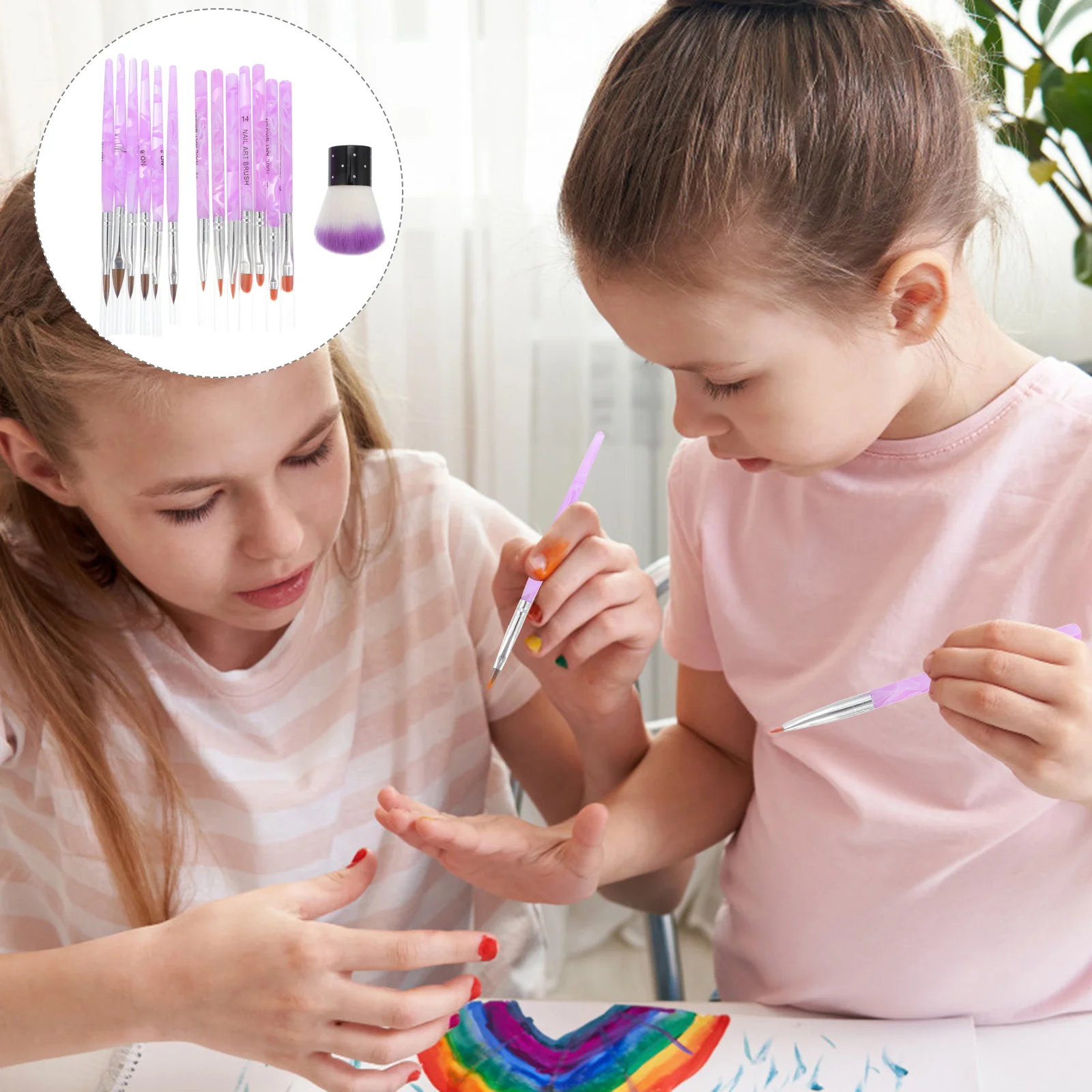 Suite Dust Brush Striped Pen French Tip Nail Polish Acrylic Rod Tool Diamonds Pens
Suite Dust Brush Striped Pen French Tip Nail Polish Acrylic Rod Tool Diamonds Pens