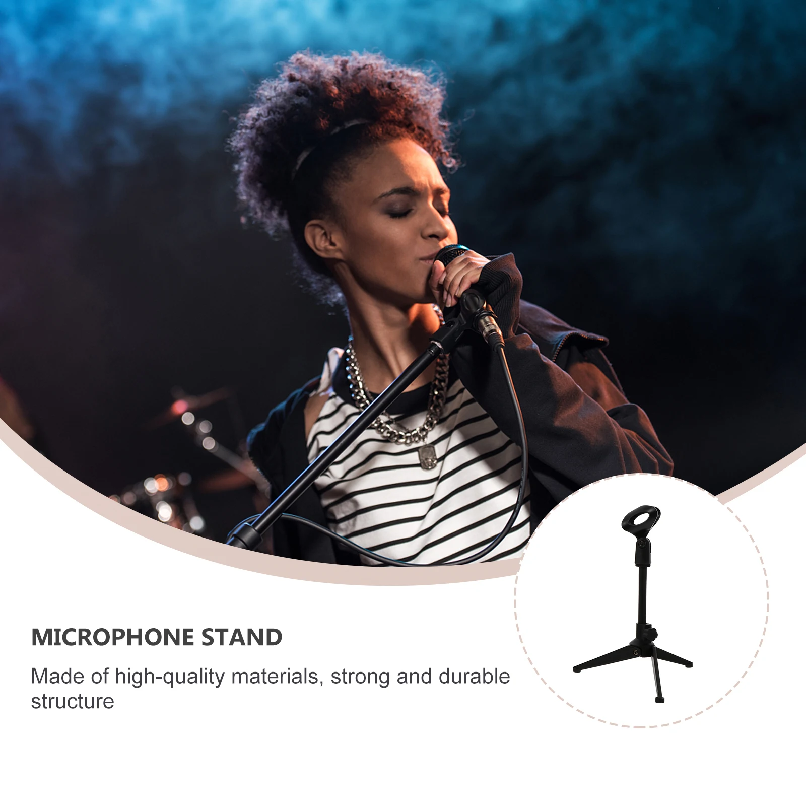 Desktop Microphone Stand Holder Bracket Clip Fixing Frame Mount Black Speech Professional Flexible Adjustment Broadcasting
Desktop Microphone Stand Holder Bracket Clip Fixing Frame Mount Black Speech Professional Flexible Adjustment Broadcasting
