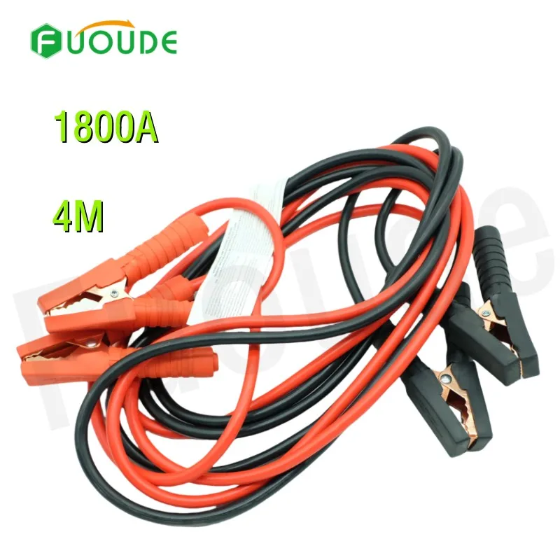 1800A-4M Battery Jump Cable Car Battery Clip Alligator Clip Battery Cord Emergency Jump Starter Car With Firewire Cable Clamps
1800A-4M Battery Jump Cable Car Battery Clip Alligator Clip Battery Cord Emergency Jump Starter Car With Firewire Cable Clamps