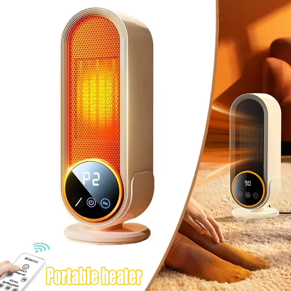 1200W Remote Control Heater with LCD Touch Screen Display Fast Space Heating Two-speed Adjustable Temperature Electric Heater
1200W Remote Control Heater with LCD Touch Screen Display Fast Space Heating Two-speed Adjustable Temperature Electric Heater