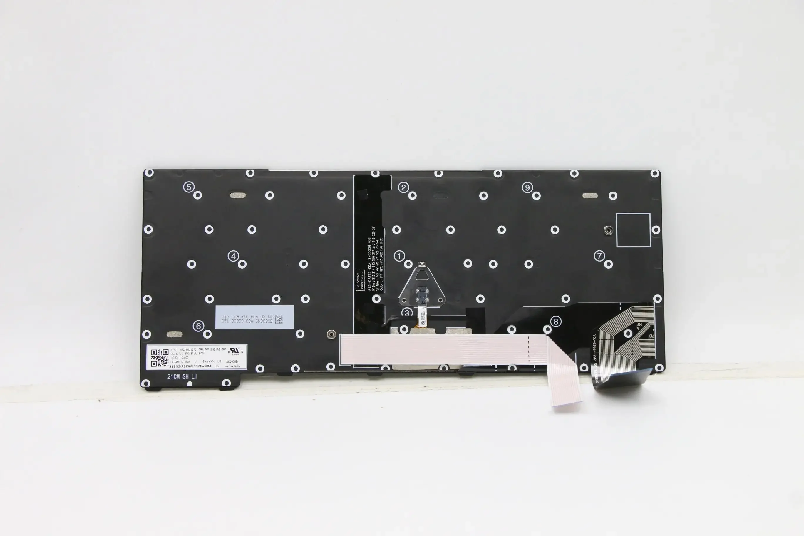 For Lenovo ThinkPad X13 Gen 2 Laptop Original Keyboard Backlight 5N21A21808 5N21A21882 5N21A21734
For Lenovo ThinkPad X13 Gen 2 Laptop Original Keyboard Backlight 5N21A21808 5N21A21882 5N21A21734