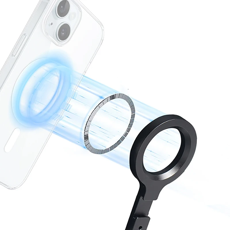 360 Rotation Cold Shoe Magnetic Phone Holder With 1/4 Screw Hole For MagSafe Phone Tripod Mount for iPhone 17 16 15 DSLR Camera
360 Rotation Cold Shoe Magnetic Phone Holder With 1/4 Screw Hole For MagSafe Phone Tripod Mount for iPhone 17 16 15 DSLR Camera