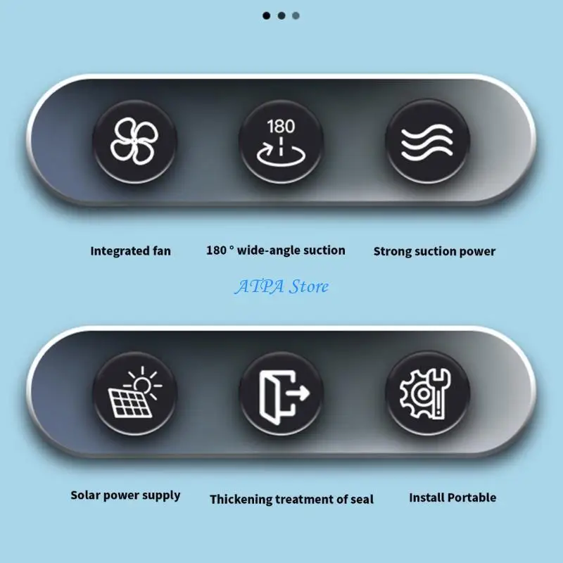 U13C Cooling Fan Window Exhaust Fan USB Charging Battery Solar Powered Cooling System with 3 Air Outlet Ventilation Radiator
U13C Cooling Fan Window Exhaust Fan USB Charging Battery Solar Powered Cooling System with 3 Air Outlet Ventilation Radiator
