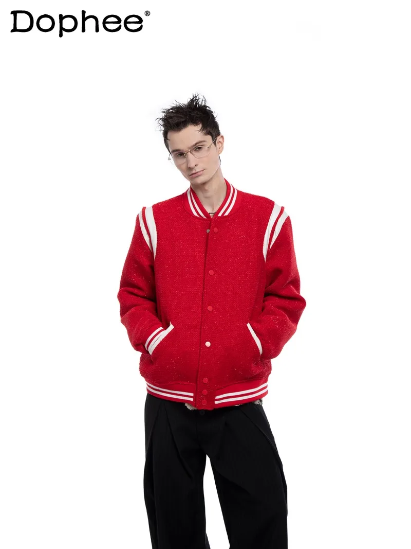 2026 New Men's Jacket Coat High-End Light Luxury American Fashion Trend Thickened Cotton Jacket Trend
2026 New Men's Jacket Coat High-End Light Luxury American Fashion Trend Thickened Cotton Jacket Trend