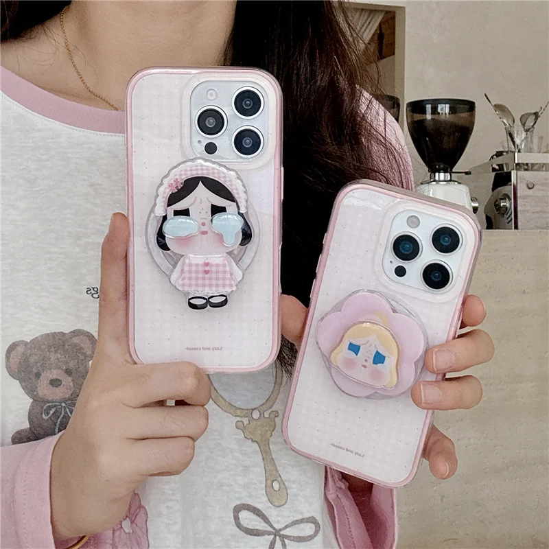 Korean Pink Cute Plaid Pattern Magnetic Phone Case For iPhone 16 Pro 14 15 Pro Max 14Pro Cover with Stand Cases Capa
Korean Pink Cute Plaid Pattern Magnetic Phone Case For iPhone 16 Pro 14 15 Pro Max 14Pro Cover with Stand Cases Capa