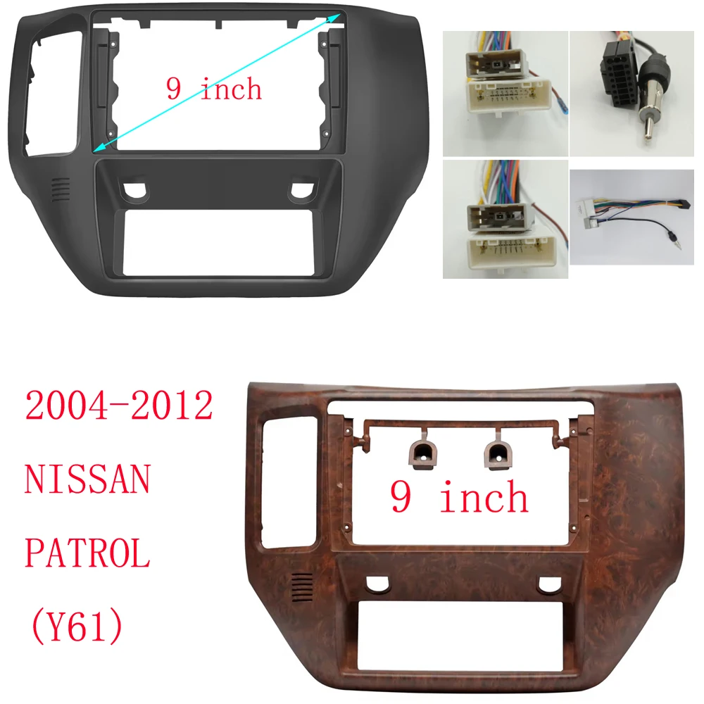 Car Accessories 9 Inch Car Frame Fascia Adapter For Nissan Patrol V5 Y61 2004-2012 Android Radio Dash Fitting Panel Kit
Car Accessories 9 Inch Car Frame Fascia Adapter For Nissan Patrol V5 Y61 2004-2012 Android Radio Dash Fitting Panel Kit