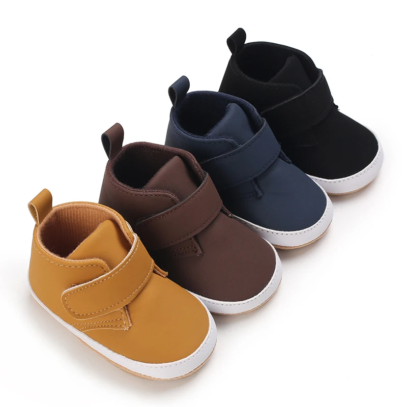 Newborn Baby Shoes Baby Boy Girl Shoes Classic Leather Rubber Sole Anti-slip Toddler First Walkers Infant Girl Shoes
Newborn Baby Shoes Baby Boy Girl Shoes Classic Leather Rubber Sole Anti-slip Toddler First Walkers Infant Girl Shoes