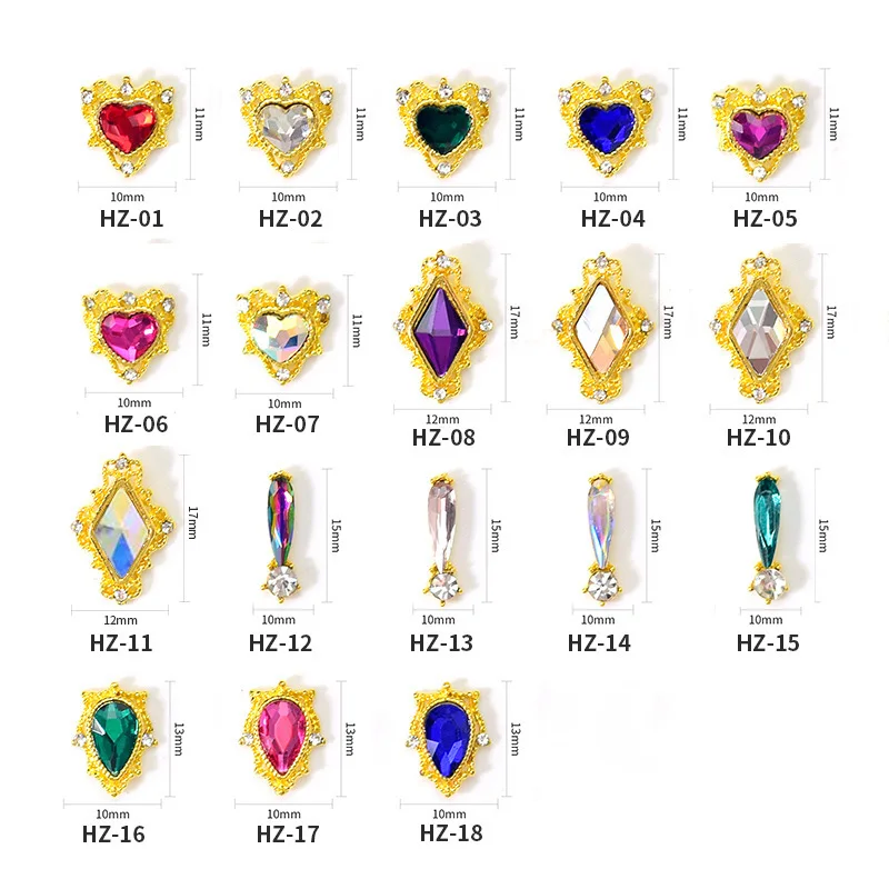 Nail Art 10pcs Alloy Diamond Nail Art Jewelry Glass Flat Bottom Diamond AB Fancy Diamond Shaped Diamond
Nail Art 10pcs Alloy Diamond Nail Art Jewelry Glass Flat Bottom Diamond AB Fancy Diamond Shaped Diamond