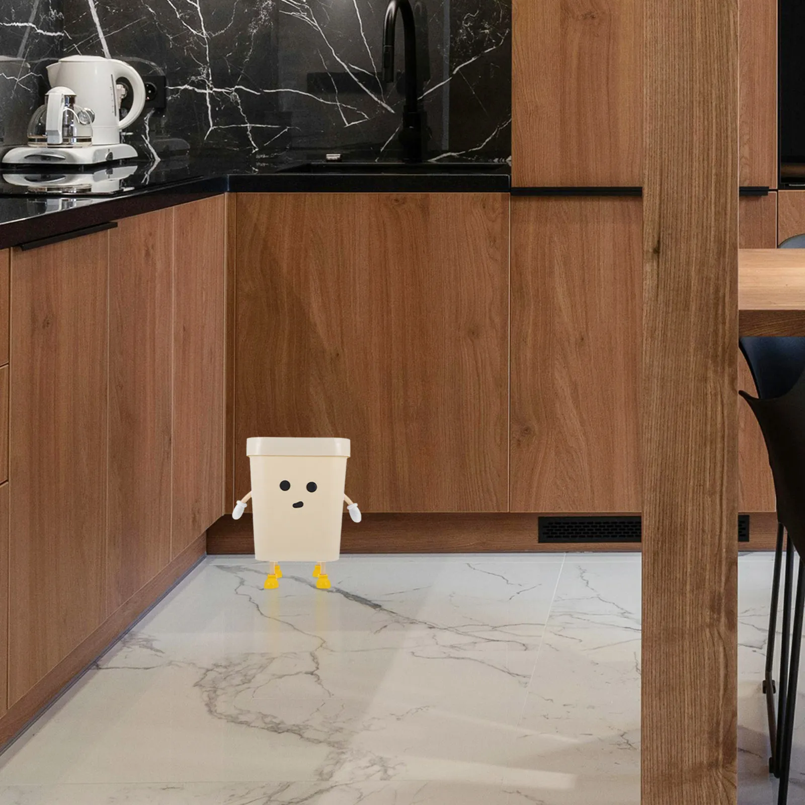 Большой пластиковый мусорный бак, прочная конструкция, для общежитий, квартир, гостиничных номеров, настольного или напольного использования, легкий, простой в использовании.
Большой пластиковый мусорный бак, прочная конструкция, для общежитий, квартир, гостиничных номеров, настольного или напольного использования, легкий, простой в использовании.