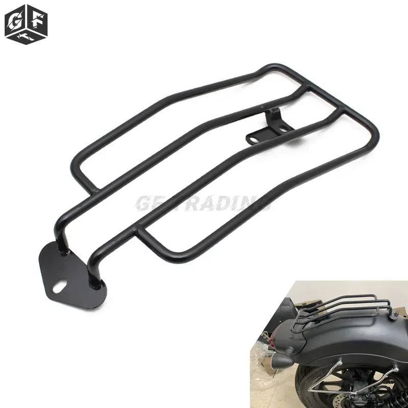 Мотоциклетный черный стальной багажник Sissy Bar, опорная полка, рамка для Honda Rebel 300 CMX 300 2017-2021
Мотоциклетный черный стальной багажник Sissy Bar, опорная полка, рамка для Honda Rebel 300 CMX 300 2017-2021