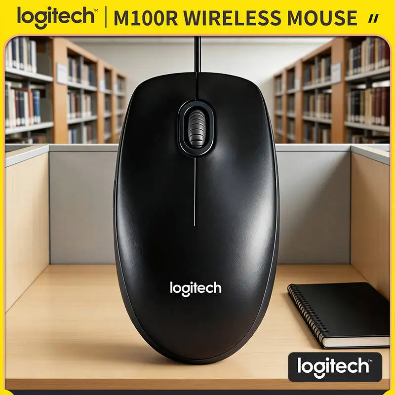 Проводная оптическая мышь Logitech M100R USB, 3 кнопки, прокрутка, 1000 DPI, точность, стабильная работа, подходит для левшей и правшей
Проводная оптическая мышь Logitech M100R USB, 3 кнопки, прокрутка, 1000 DPI, точность, стабильная работа, подходит для левшей и правшей