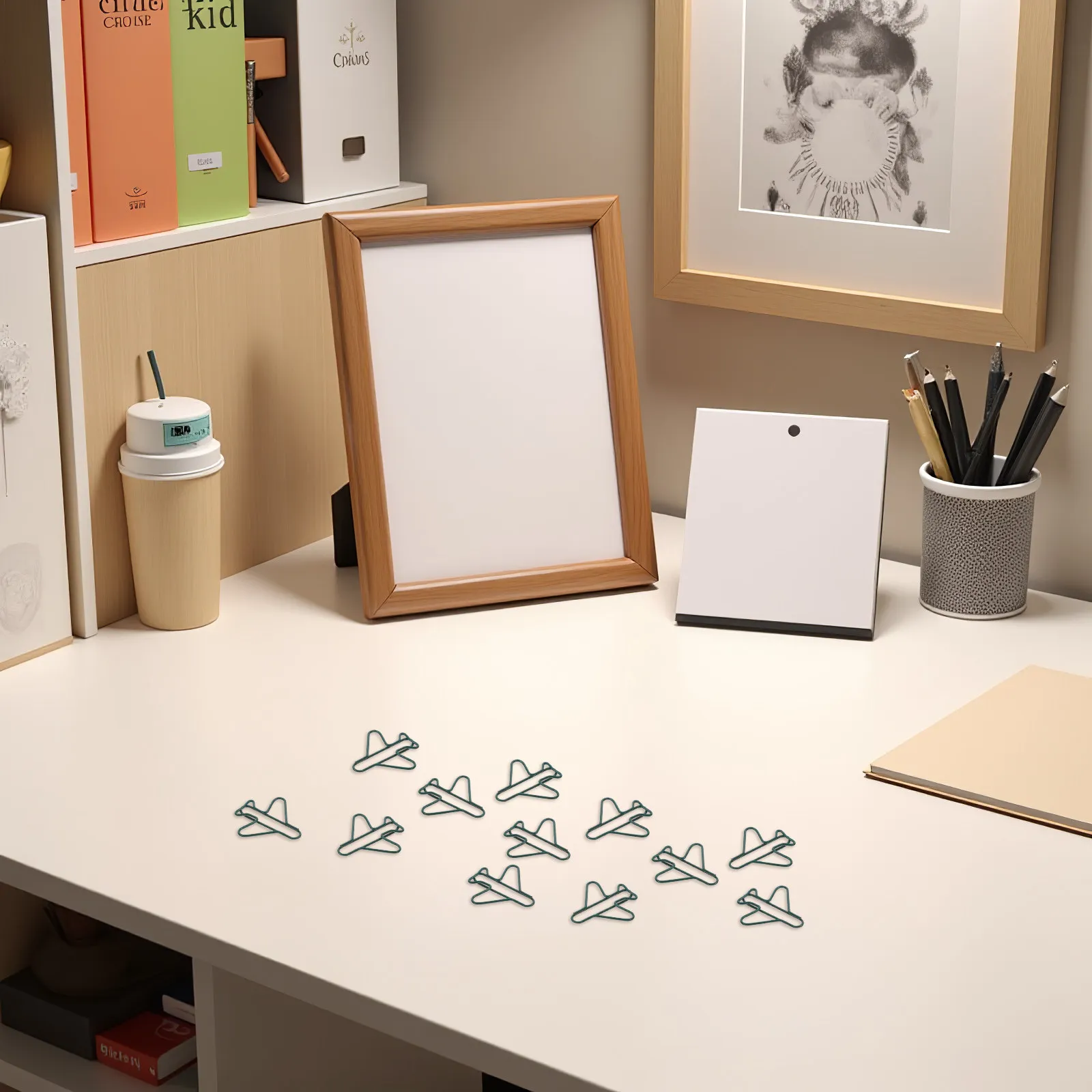 100Pcs Airplane Shape Paper Clips Cute Metal Novelty Decorative Clips for Planners Notebooks Documents Memo Bookmarks Craft
100Pcs Airplane Shape Paper Clips Cute Metal Novelty Decorative Clips for Planners Notebooks Documents Memo Bookmarks Craft
