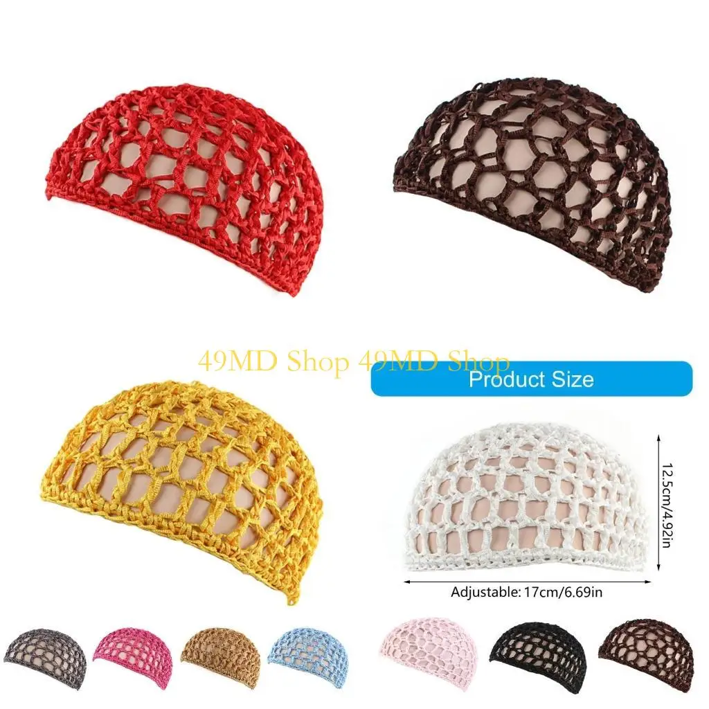49MD Elegant Handwoven Pullover Hat Breathable Hat Crochet Hollow Hat Holiday Crochet Hat Handwoven Hair Net
49MD Elegant Handwoven Pullover Hat Breathable Hat Crochet Hollow Hat Holiday Crochet Hat Handwoven Hair Net
