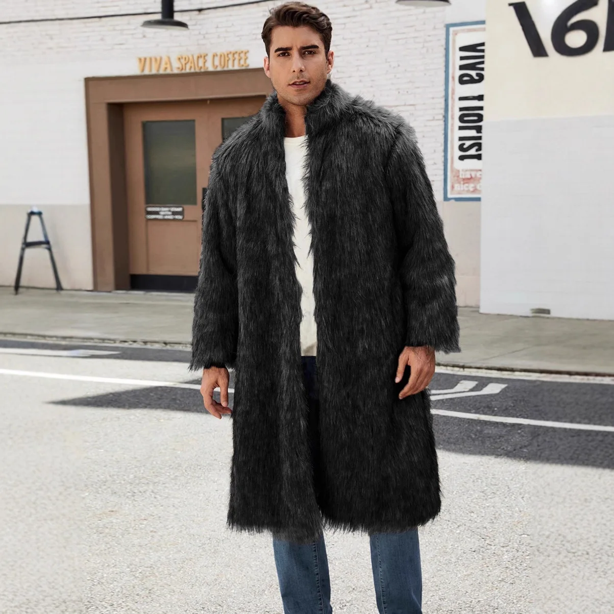 2025 Autumn Winter New Men Long Faux Fur Coat Faux Fox Fur Coat Thick Fashion Desin Warm Winter Jacket
2025 Autumn Winter New Men Long Faux Fur Coat Faux Fox Fur Coat Thick Fashion Desin Warm Winter Jacket