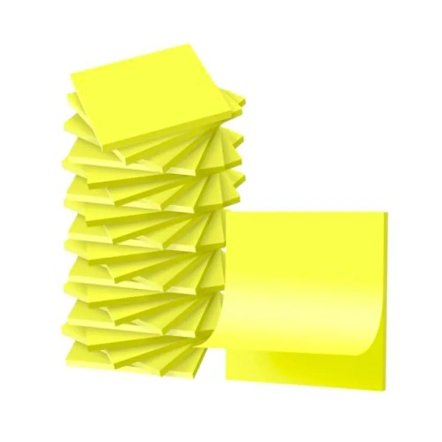 24 Pads Sticky Notes 3x3 inch, Self-Stick Pads Bright Colors Sticky Note, Recyclable, Easy to Post for Home, Office, Notebook
24 Pads Sticky Notes 3x3 inch, Self-Stick Pads Bright Colors Sticky Note, Recyclable, Easy to Post for Home, Office, Notebook
