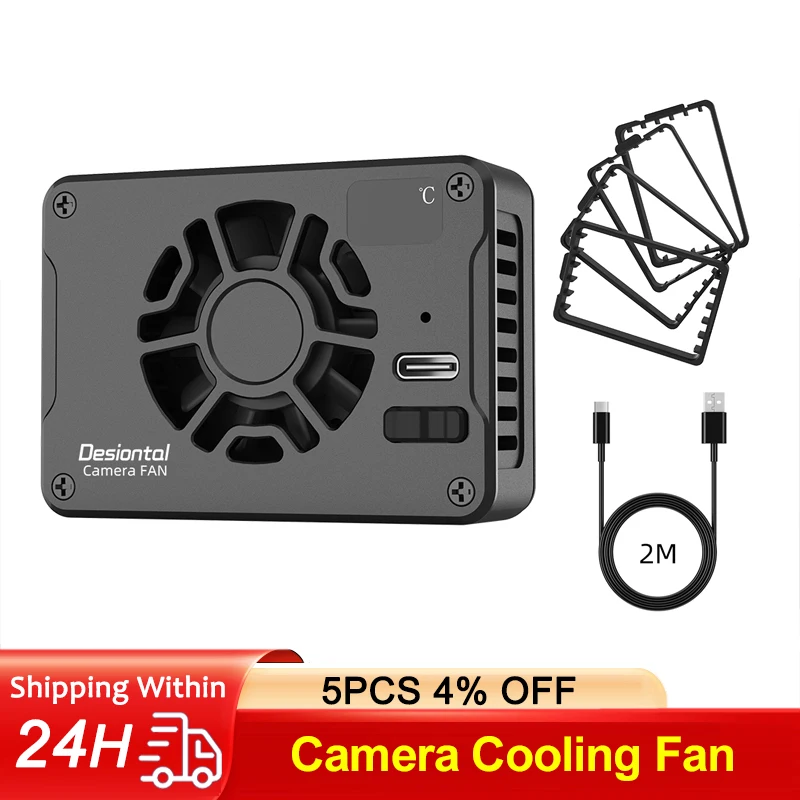 Desiontal Camera Cooling Fan fans Radiators Rapid for FUJI XT4 / Canon R5 R6 R7 / Sony FX30 ZVE1 A7M4 A6700 A7C A7S3 ZV1 ZVE10
Desiontal Camera Cooling Fan fans Radiators Rapid for FUJI XT4 / Canon R5 R6 R7 / Sony FX30 ZVE1 A7M4 A6700 A7C A7S3 ZV1 ZVE10